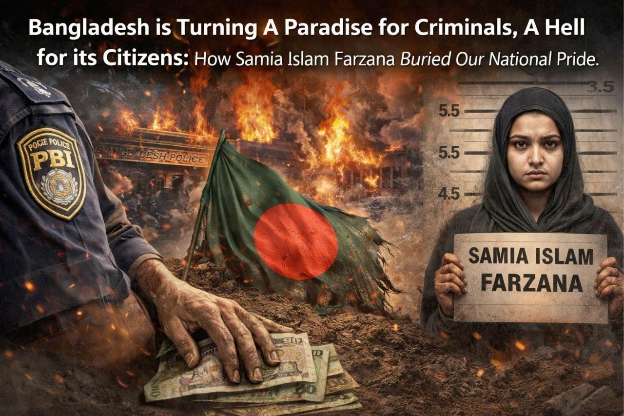 Bangladesh is Turning A Paradise for Criminals, A Hell for its Citizens: How Samia Islam Farzana Buried Our National Pride.