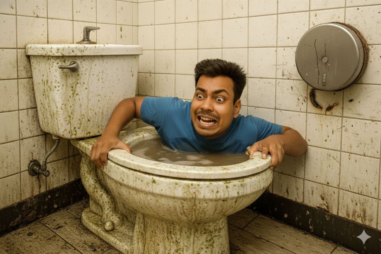 Shahed Anwar Shadhin A Public Toilet